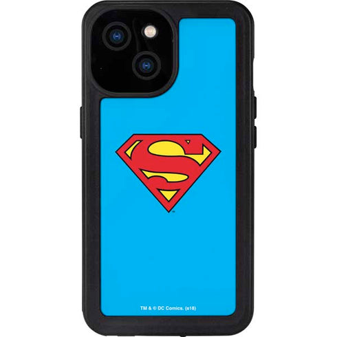 DC Comics Superman Official Logo iPhone 15 Waterproof Case